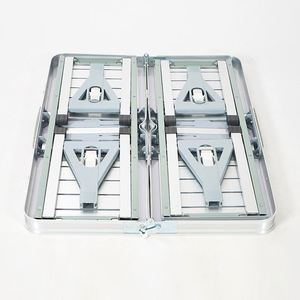 Foldable Aluminum Camping <b>Table</b> and Stool Set for Outdoor <b>Garden</b> Park - Product Image 5
