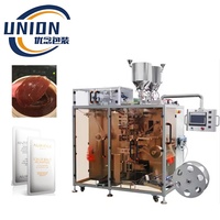 Machine d'emballage automatique multifonctionnelle pour pommade bactériostatique au pétrolatum hydratante pour la peau, avec remplissage et scellage de sachets