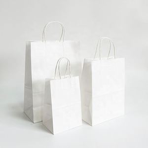 Custom Kraft Paper <b>Bag</b> with Offset Printing for Sushi and Salad Lunch Food Recyclable and Customizable - Product Image 3