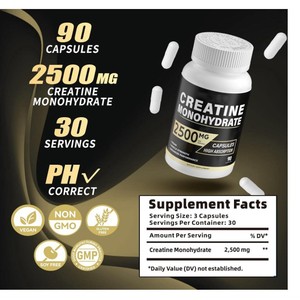 Private Label <span class=keywords><strong>creatina</strong></span> <span class=keywords><strong>monoidrato</strong></span> 99% <span class=keywords><strong>creatina</strong></span> Pre-allenamento <span class=keywords><strong>monoidrato</strong></span> <span class=keywords><strong>capsule</strong></span> - Product Image 2