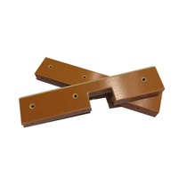 Plaques d'isolation en bakélite personnalisées, pièces usinées, composants de précision résistants à la chaleur, ignifugité V-0 (-40-250°C) élevée