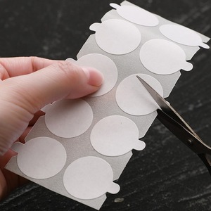 Autocollants adhésifs double face vierges pour sceau de cire, décoration artisanale en papier pour étiquettes de scellage d'enveloppes, vente en gros - Product Image 2