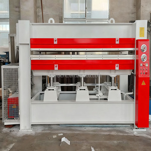 Machine de pressage à chaud automatique PLC pour le travail du bois, machine de pressage de stratifié MDF pour portes en bois et PVC - Product Image 1