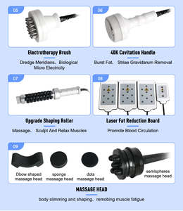 Nueva Máquina de Cavitación Profesional 80K 9 en 1, Vertical, para Adelgazamiento Corporal, Liposucción al Vacío, para Uso Doméstico, Equipo de Belleza - Product Image 5