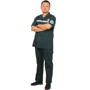 Uniforme de Trabajo para Conductor de <span class=keywords><strong>Ambulancia</strong></span>, Chaqueta y Pantalones con Cinturón Reflectante de Seguridad - Product Image 2
