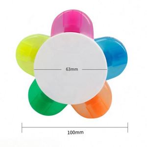 Marcadores Vibrantes en Forma de Flor - Marcadores Coloridos para Estudio, Oficina y Regalos Promocionales - Product Image 4