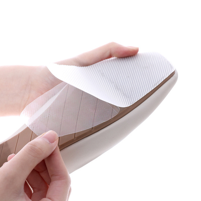 PEVA Anti-Slip Crystal Clear Sole Sticker Protector Self-Adhesive High Heels Sneaker Shoe Soles Protector Sports Comfort Insoles