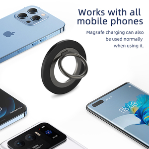Support d'anneau magnétique ultra fin - 360 °   Support de téléphone rotatif avec technologie Magic Grip pour iPhone - Product Image 6