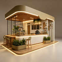 Café Service comptoir fabricant personnalisé tout - en - un Mall kiosque