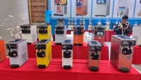Machine à glace automatique à tête unique pour usage commercial, mini-machine à glace molle pour la fabrication de glaces.