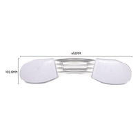 Forme de broche téléphone portable Dock clavier tapis bricolage Gel tapis de souris Transparent tapis de souris jeu tapis de souris repose-poignet pour bureau à domicile