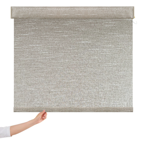 Persianas <span class=keywords><strong>Enrollables</strong></span> Lisas Híbridas Motorizadas y Manuales, con Tela Minimalista y Marco de Aluminio, Funcionamiento sin Cables, Seguras <span class=keywords><strong>para</strong></span> Niños - Product Image 4