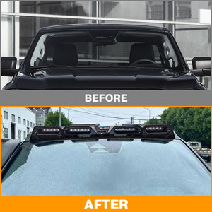 Nuova Versione Estesa: <span class=keywords><strong>Barra</strong></span> Luminosa Antinebbia per Tetto Offroad con Portapacchi Effetto Carbonio per Ford Ranger Pickup 2024 - Product Image 4