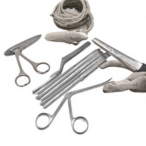 Juego de Instrumentos Quirúrgicos Manuales de Acero Inoxidable, Tijeras de Sutura, Pinzas, Sondas, Kit de Entrenamiento para Estudiantes de Medicina - Product Image 5