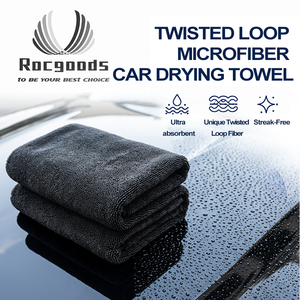 Serviette Microfibre OEM/ODM de Séchage pour <span class=keywords><strong>Voiture</strong></span>, Microfibra Non-Tissée 1200gsm, Qualité Supérieure, Boucles Torsadées - Product Image 2