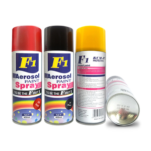 Günstiger Preis 400ml Aerosol-Sprüh farbe Graffiti-Sprüh farbe F1 Sprüh farbe