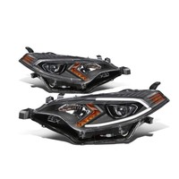 Phares avant LED DRL modifiés 12V pour 2004-2009 avec température de couleur 6000K, état neuf