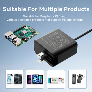 Hoán đổi cho nhau cắm pd27w sạc <span class=keywords><strong>5V</strong></span> 9V 12V 1.5A 3A <span class=keywords><strong>2A</strong></span> cho <span class=keywords><strong>Raspberry</strong></span> <span class=keywords><strong>Pi</strong></span> 3 4 5 - Product Image 5