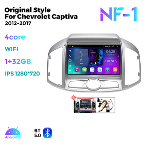 NaviFly NF Date <span class=keywords><strong>Android</strong></span> 1280*720 QLED <span class=keywords><strong>android</strong></span> voiture stéréo Style Original Pour <span class=keywords><strong>Chevrolet</strong></span> <span class=keywords><strong>Captiva</strong></span> 2012-2017 avec radio AUTO - Product Image 5