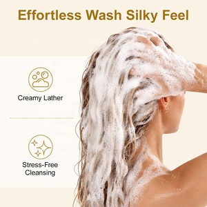 Shampoo Triple Hydratation au Collagène et à la Kératine pour Femmes, Réparation Profonde, Lissage, Infusion Double Collagène et Kératine, OEM ODM - Product Image 4