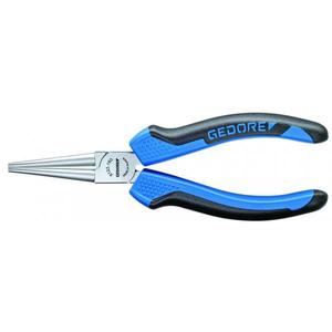 GEDORE - 6710530 Pince à bec rond-EAN 4010886671054 PINCE ET COUPE PINCE À BECS ROND - Product Image 1