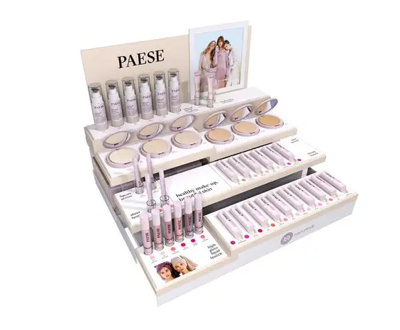 Apache Custom Acrylic Skincare Organizer for Professional Medical Beauty Clinics, Spa Receptions and Luxury Cosmetic Boutiques