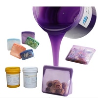 Caoutchouc de silicone liquide transparent RTV-2 à durcissement rapide pour moules de qualité alimentaire