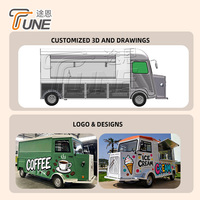 Remolque de Comida Personalizado, Cocina Móvil, Camión de Comida Totalmente Equipado, Carrito de Catering Remolcable para Venta Ambulante