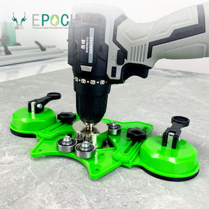 ตัวระบุตำแหน่งหลุมถ้วยดูดสำหรับกระเบื้องแก้ว5-83มม. กันลื่นคู่มือเจาะเซรามิกลายหินอ่อนลายครามปราศจากรอยร้าว - Product Image 3