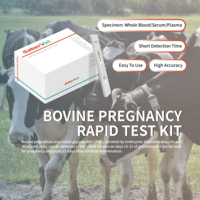Test PAG de diagnostic médical en une étape Test rapide de grossesse bovine Test PAG pour la grossesse des vaches