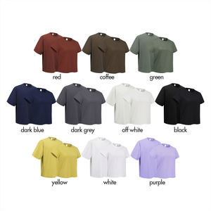 เสื้อยืดคู่รักขายดี ทรงลำลอง ใส่ได้ทั้งชายหญิง น้ำหนัก 210 กรัม ผ้าคอตตอนผสมโพลีเอสเตอร์ แห้งเร็ว เป็นมิตรกับสิ่งแวดล้อม ระบายอากาศได้ดี - Product Image 4