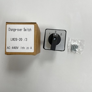 LW28 Serie 3P AC 690V 20A cambio automático Cam interruptor rotatorio 1-0-2 <span class=keywords><strong>Selector</strong></span> LW28-20 cambiar interruptor - Product Image 5