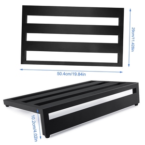 <span class=keywords><strong>Pedaliera</strong></span> grande effetto <span class=keywords><strong>chitarra</strong></span> con <span class=keywords><strong>pedaliera</strong></span> per borsa da trasporto Capo 4 pz picconi nastri di fissaggio - Product Image 2