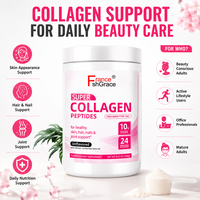 Péptidos de Colágeno Shecome de Alta Absorción, Suplemento de Colágeno de Animales Alimentados con Pasto, Tipos I y III, Favorece la Salud del Cabello, la Piel, las Uñas y las Articulaciones