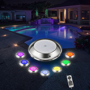 Lampes LED sous-marines murales en acier inoxydable 316L, étanches IP68, remplies de résine, pour la pêche et les piscines - Product Image 1