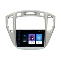 Jiawell Autoradio 9 pouces Lecteur DVD de voiture Lecteur multimédia Lecteur vidéo Navigation Écran IPS GPS pour Toyota Highlander 2002-2007