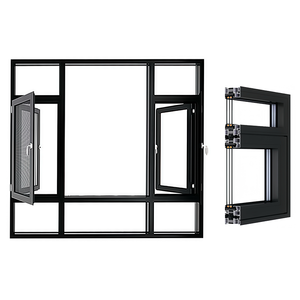 Nhà Máy Bán buôn Chất lượng cao nhôm cố định kính trượt cửa sổ thiết kế hiện đại Nhà nhôm hồ sơ trượt cửa sổ - Product Image 3