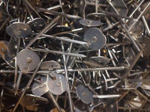 Power Plant Steam Turbine Insulation <b>Fastener</b>, 316L Stainless Steel Hook Pin with Vibration Proof Washer - Product Image 6