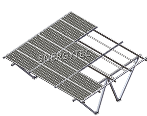 Système de carport <span class=keywords><strong>solaire</strong></span> en alliage d'aluminium anodisé étanche avec panneaux photovoltaïques certifiés CE, garantie 10 ans, fondation en <span class=keywords><strong>béton</strong></span> pour - Product Image 5