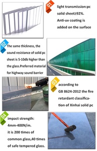 Plaques en <span class=keywords><strong>polycarbonate</strong></span> lourd de 3 mm à 5 mm sur mesure pour serres et puits de lumière - Product Image 3