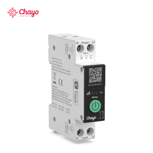 Interrupteur intelligent Tuya 4G avec télécommande, <span class=keywords><strong>relais</strong></span> intelligent 1P+N 1-50A, protection contre les surtensions/sous-tensions pour la domotique Chayo - Product Image 1