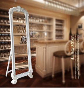 <span class=keywords><strong>Espejo</strong></span> de Pie Decorativo de Estilo Europeo, Moderno, con Marco de Plástico, para Vestidor, de <span class=keywords><strong>Cuerpo</strong></span> <span class=keywords><strong>Entero</strong></span>, para Bodas, Venta al Por Mayor - Product Image 2