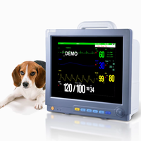 Moniteur vétérinaire VE15 pour instruments chirurgicaux avec écran TFT de 15 pouces, réutilisable pour usage canin