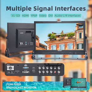 SEETEC P238-9HSD 23.8 pouces 3G-SDI 4K HDMI Pro moniteur LCD de diffusion IPS Full HD 1920x1080 moniteur de diffusion <span class=keywords><strong>TV</strong></span> - Product Image 5