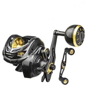 Byloo Carbon Fishing Reel Line Counter Saltwater 16kgs <span class=keywords><strong>Drag</strong></span> Power Sea Fishing Rod Set casting Reels - Product Image 1