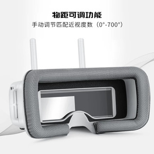 Langshit VR100 FPV Video <b>Glasses</b> 5.8G Racing Drones With Camera Remote Control <b>Plastic</b> Material - Product Image 3