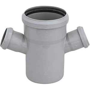 DOUBLE BRAGA 110x40x40 45 ° Hierro Fundido y Zinc Líquido Medio PN16 Presión Agua Aplicación Cabezal Modelo con Superficie Pintada - Product Image 1