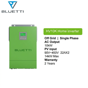 <span class=keywords><strong>Inversor</strong></span> Monofásico Fuera de Red BLUETTI HV10K de 10kW con Batería LiFePO4 HB500 de 5.12kWh, Expandible a 327kWh, Kit Solar para el Hogar - Product Image 1