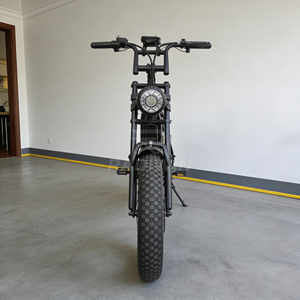 Bicicleta Eléctrica K8 Retro Cafe <span class=keywords><strong>Racer</strong></span> de 20 Pulgadas, 500W, 48V, Neumáticos Anchos, para Nieve, Playa y Todo Terreno - Product Image 6