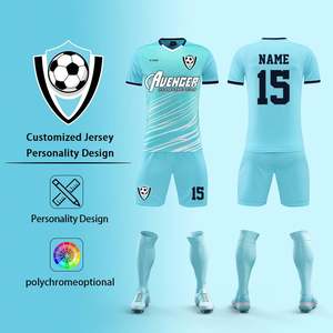 Fußball trikot Hochwertige Fußball trikot Lieferanten Uniformen De Futbol Morados - Product Image 3